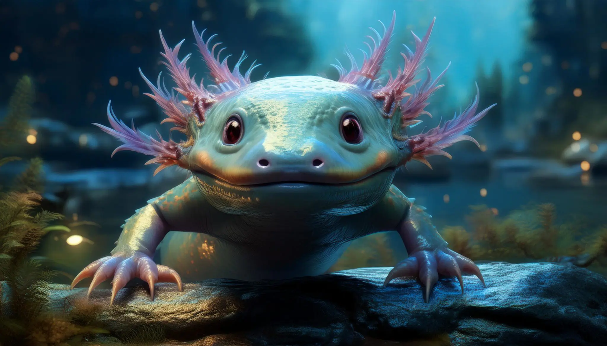 ウーパールーパー様 ウーパールーパーの最新情報と鰭形状 - ザリガニ・ウーパールーパーの世界