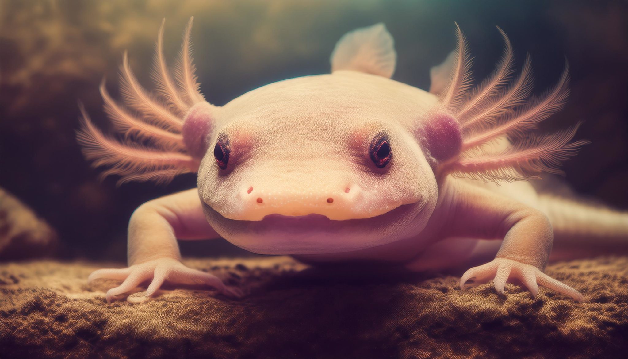 ウーパールーパーの変体とは？その予兆と注意点、成体化させない方法