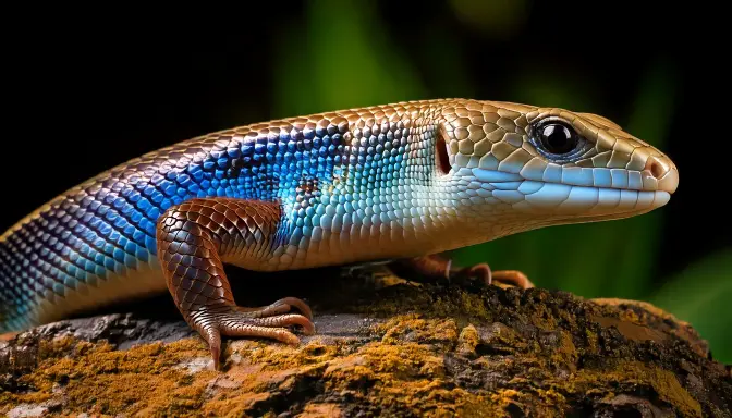 アオジタトカゲの雌雄判別方法と飼育のポイント【キタアオジタ・フェルナンデススキンク等の比較も】」