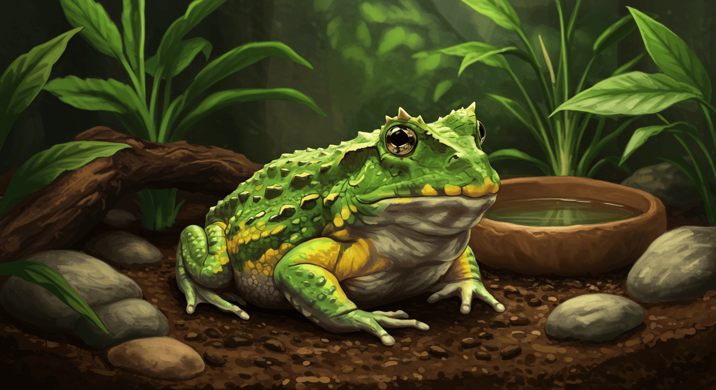 クランウェルツノガエルが暴れる理由とその対処法