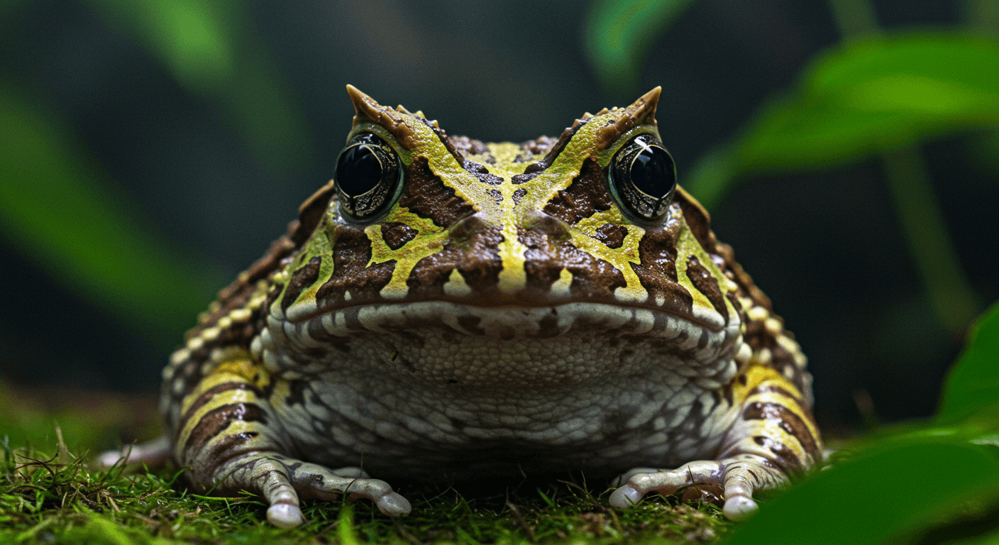 クランウェルツノガエルが目を閉じる理由とその健康管理方法