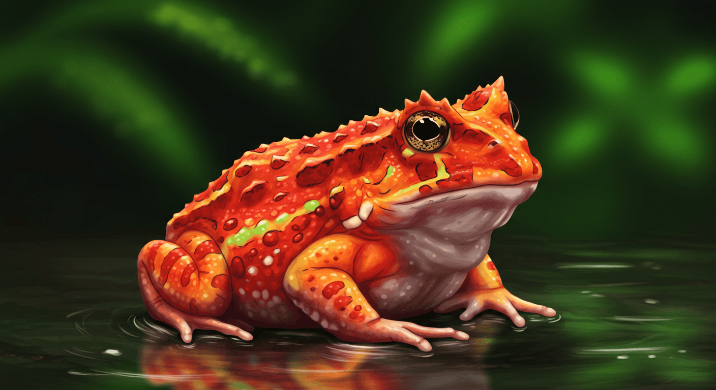 クランウェルツノガエルの色が変わる理由とは？飼育環境や寿命、カラーの違いを徹底解説