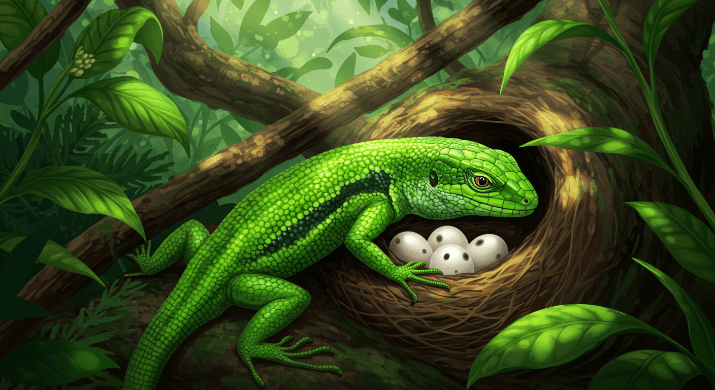 キノボリトカゲの卵について知っておきたいこと｜産卵床の作り方から繁殖まで徹底解説