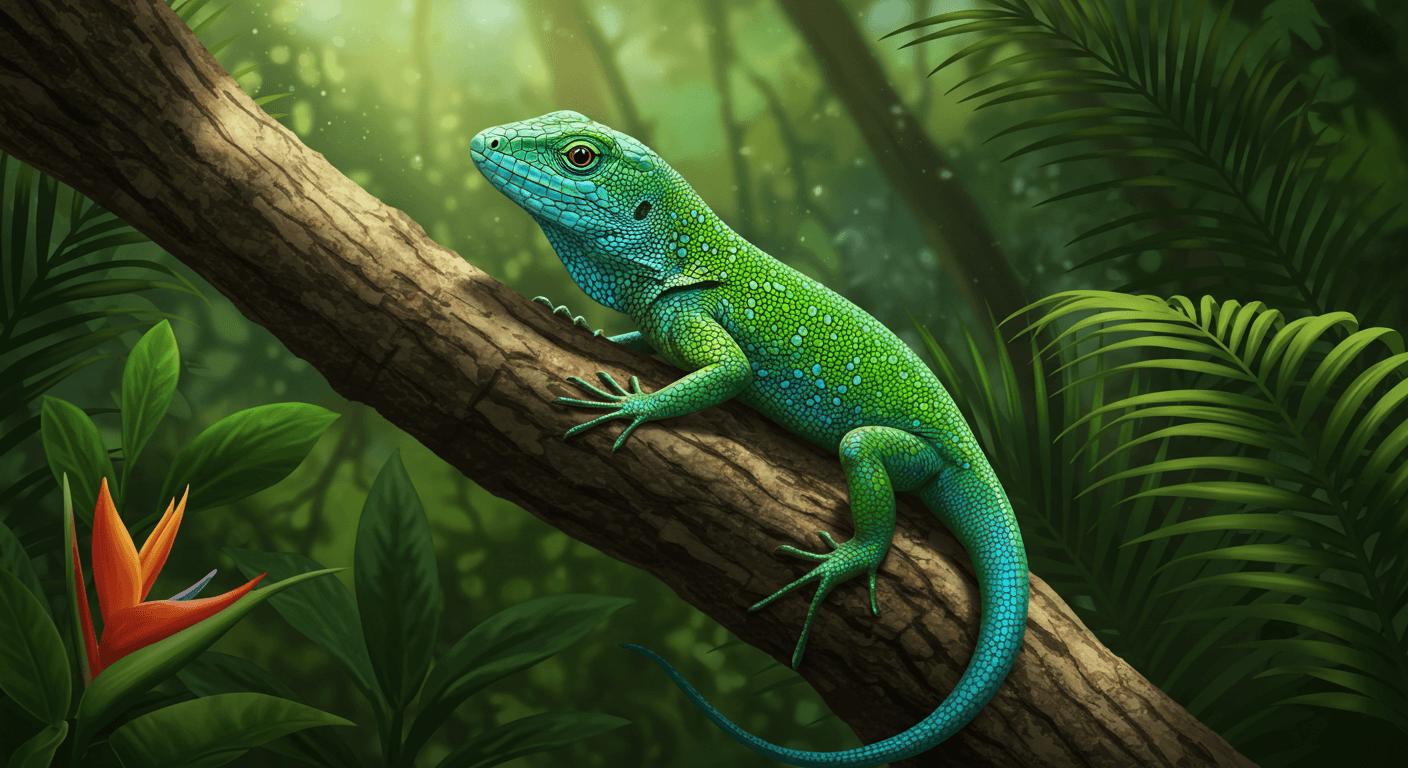 キノボリトカゲの生息地ガイド：オキナワキノボリトカゲの特徴、飼育方法、絶滅危惧種としての保護情報