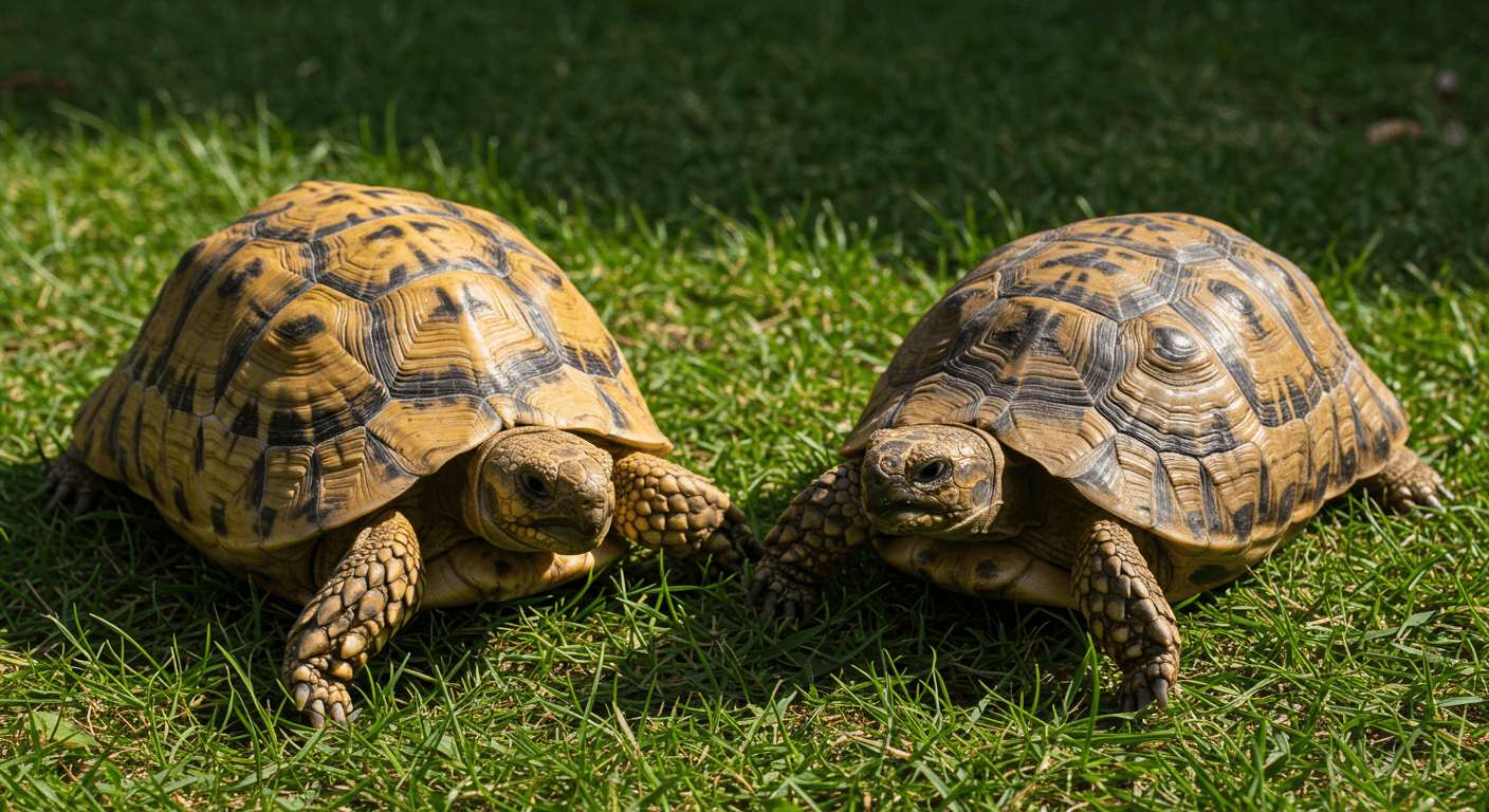 ギリシャリクガメとヘルマンリクガメの違いとは？見分け方と特徴を徹底解説