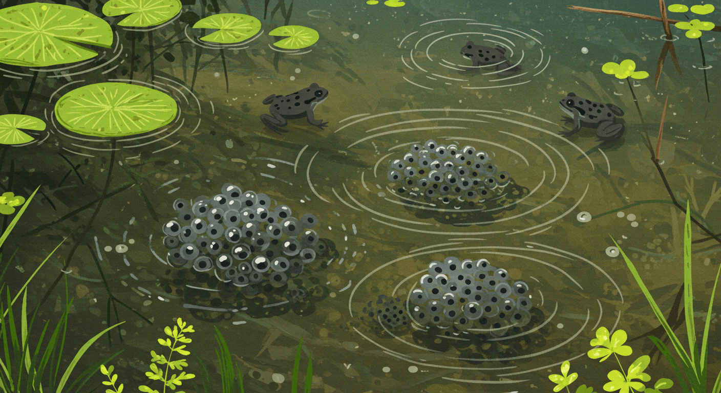 トノサマガエルの卵：孵化から成長までの完全ガイド