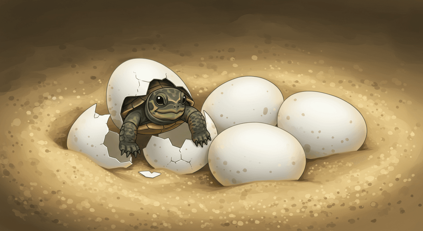 クサガメ卵の孵化完全ガイド｜見分け方から日数・生まれ方まで徹底解説