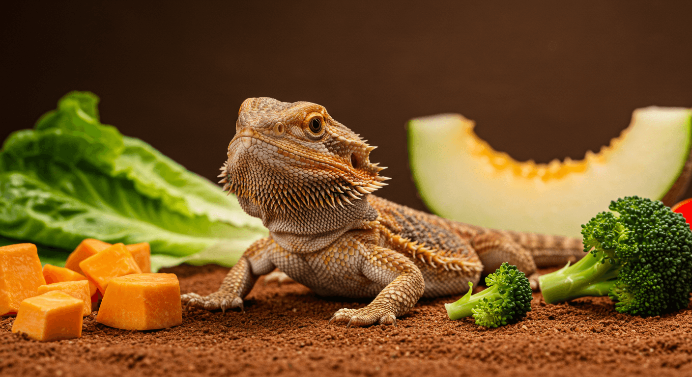 フトアゴヒゲトカゲとメロン：安全に与える方法とおすすめ野菜ガイド