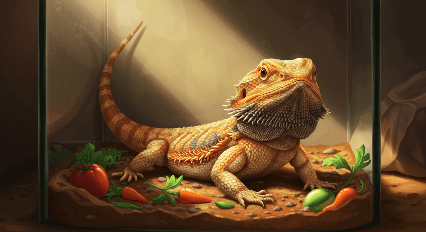 フトアゴヒゲトカゲの便秘は何日まで？症状・原因・解消法を徹底解説