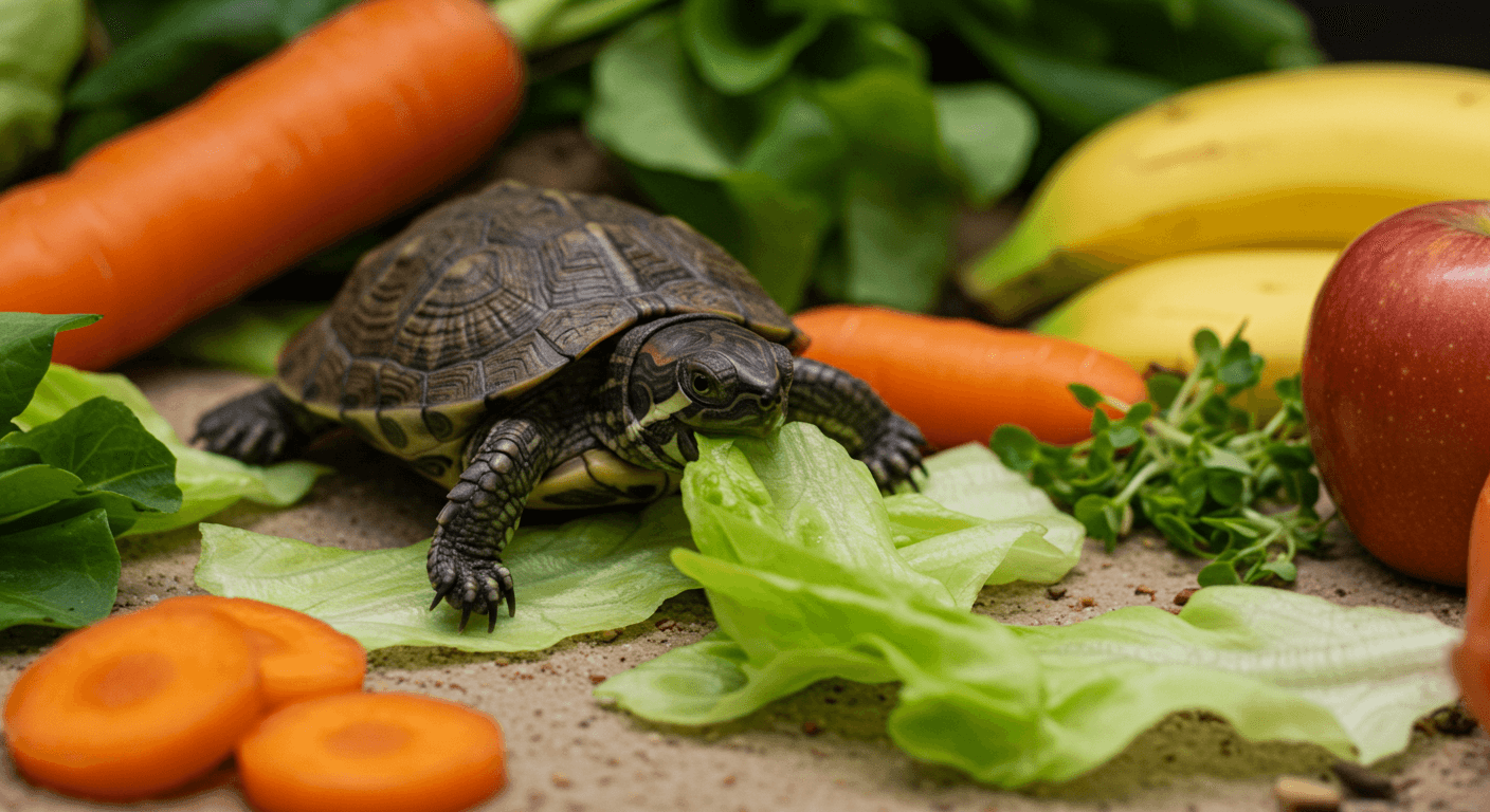 クサガメにレタスは与えていい？注意点とおすすめの餌・野菜ガイド