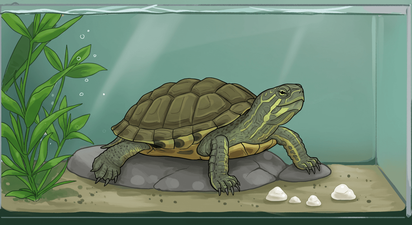 クサガメの尿酸とは？白い塊やフンの違い・注意すべきサインを解説