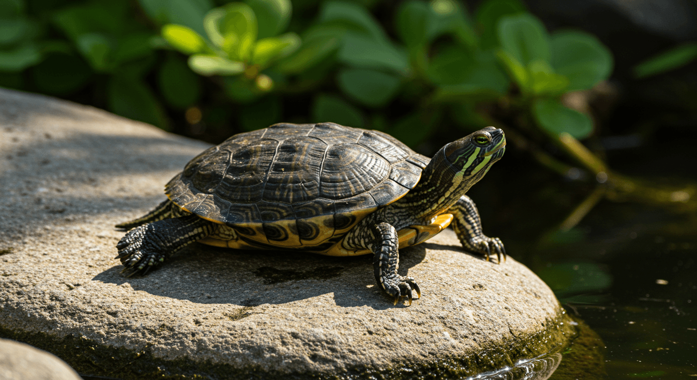 クサガメ 日光浴の正しい方法と注意点｜健康を守る甲羅干しガイド