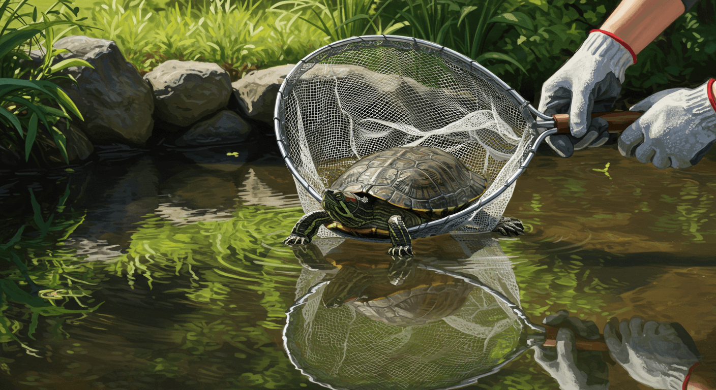 クサガメ捕獲ガイド｜安全で確実な捕まえ方と注意点
