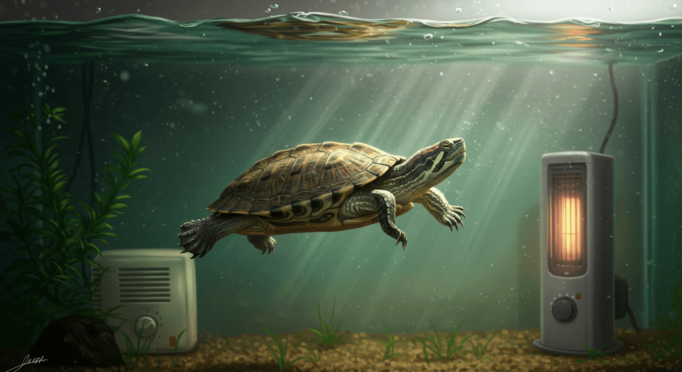 クサガメ 適温ガイド：水温管理から冬眠までの飼育ポイント解説