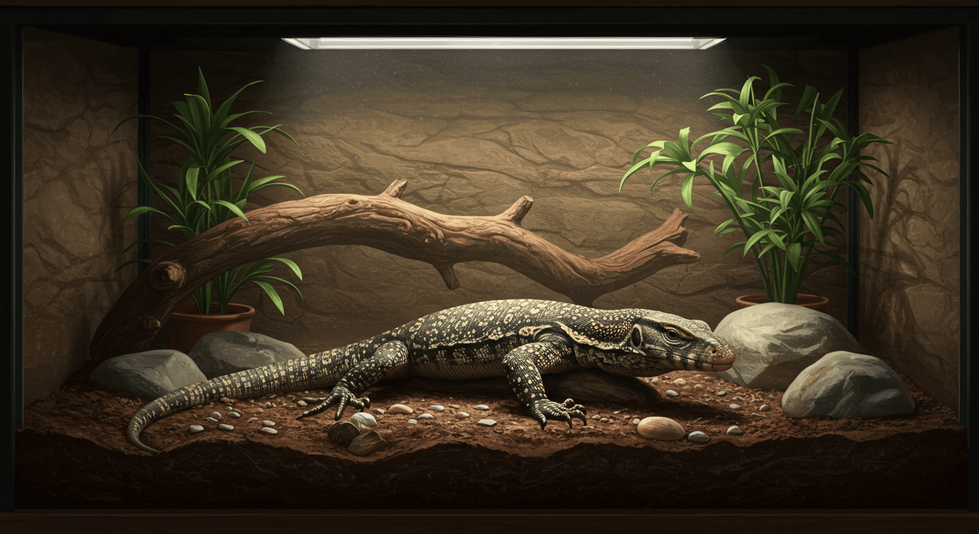 サバンナ モニター 飼育完全ガイド：ケージ・放し飼い・値段・危険性まで徹底解説