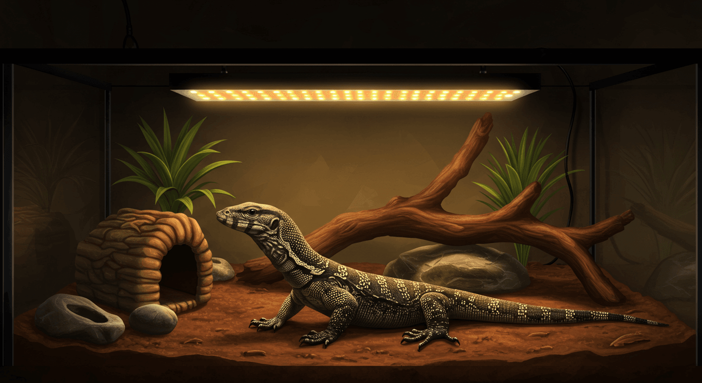 サバンナモニター 紫外線 ライト完全ガイド｜選び方・設置・おすすめ製品まで