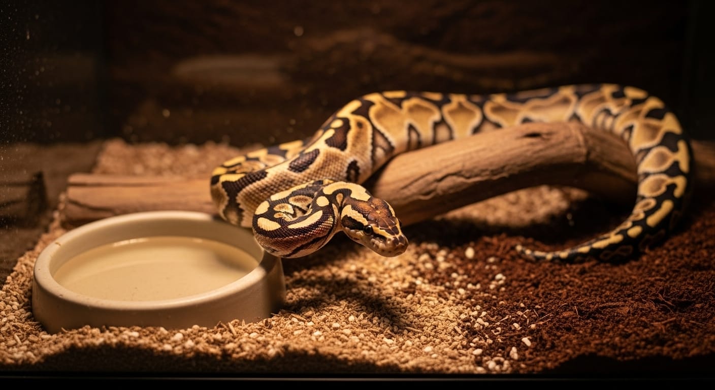 ボールパイソンがうんちしない原因と対処法｜便秘のサインやマッサージ方法を徹底解説