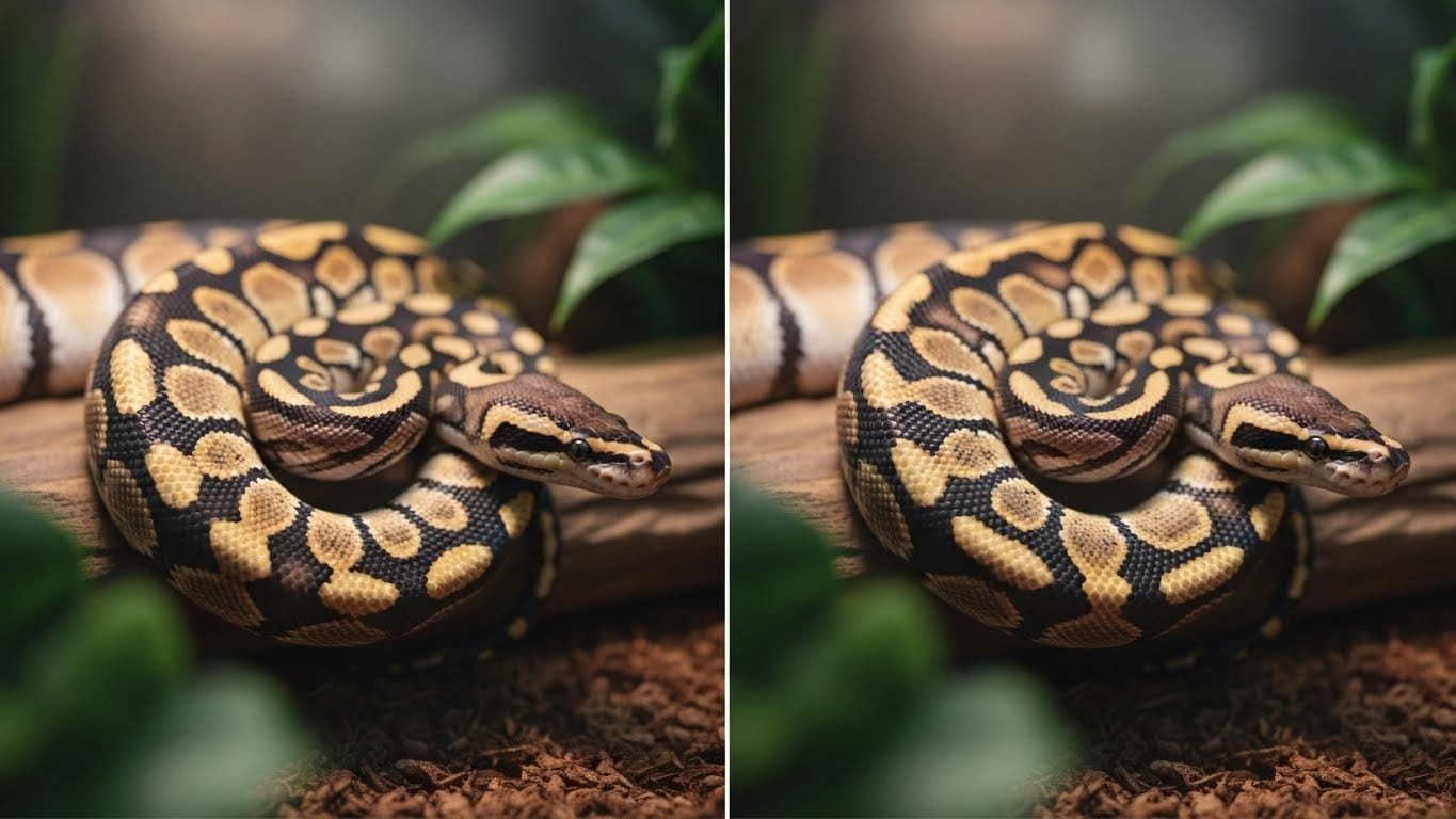 ボールパイソン オスメス 見分け方｜大きさ・性格・しっぽでわかる方法