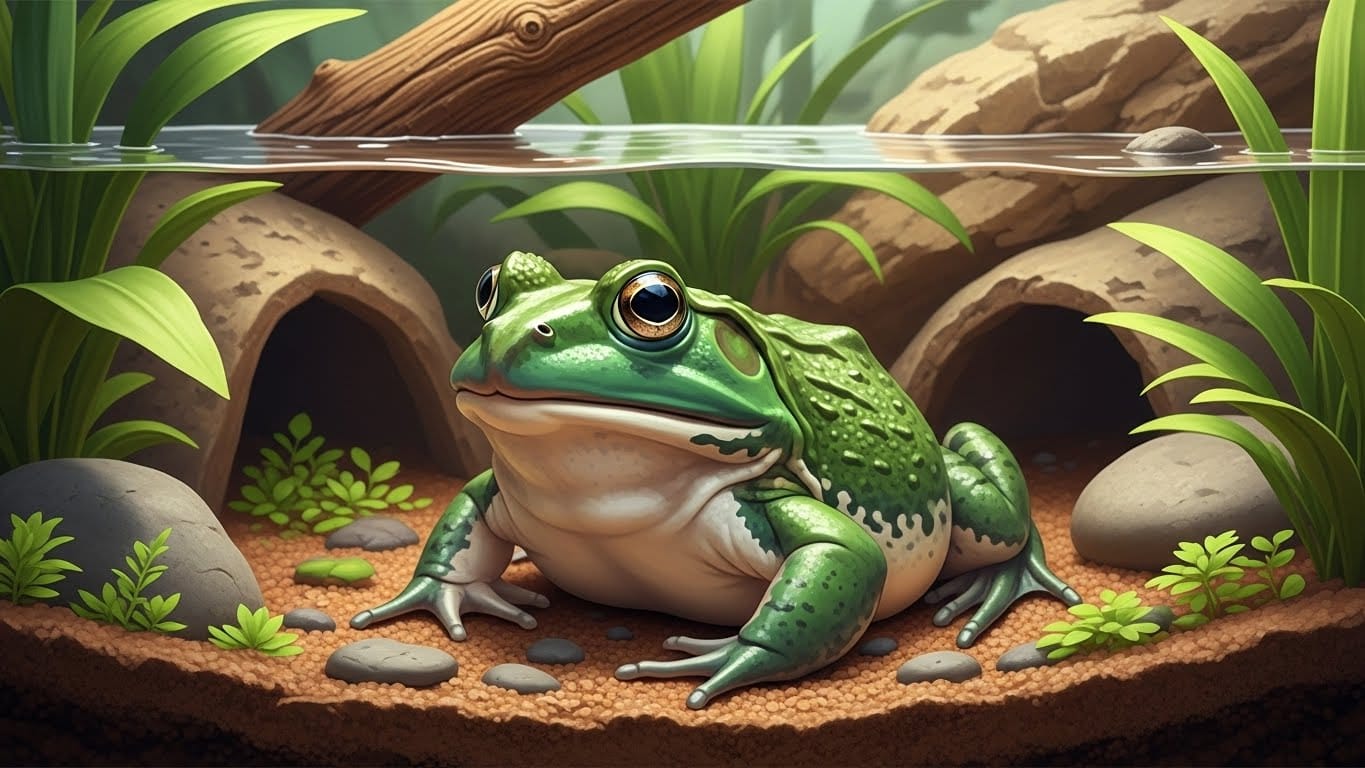 アフリカ ウシガエル 餌 頻度｜正しい与え方と成長に合わせた飼育法