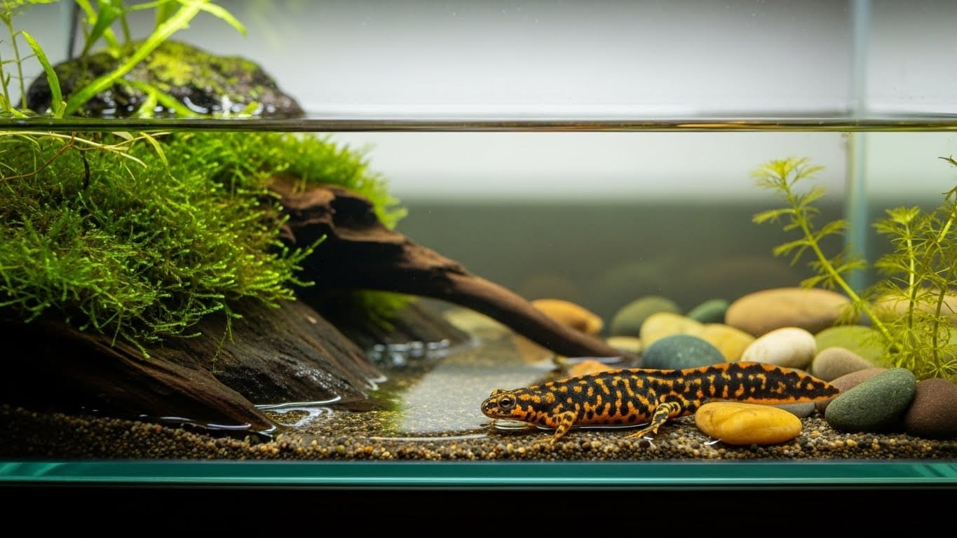 シリケンイモリの水槽飼育完全ガイド｜初心者でも失敗しない環境づくりと管理方法