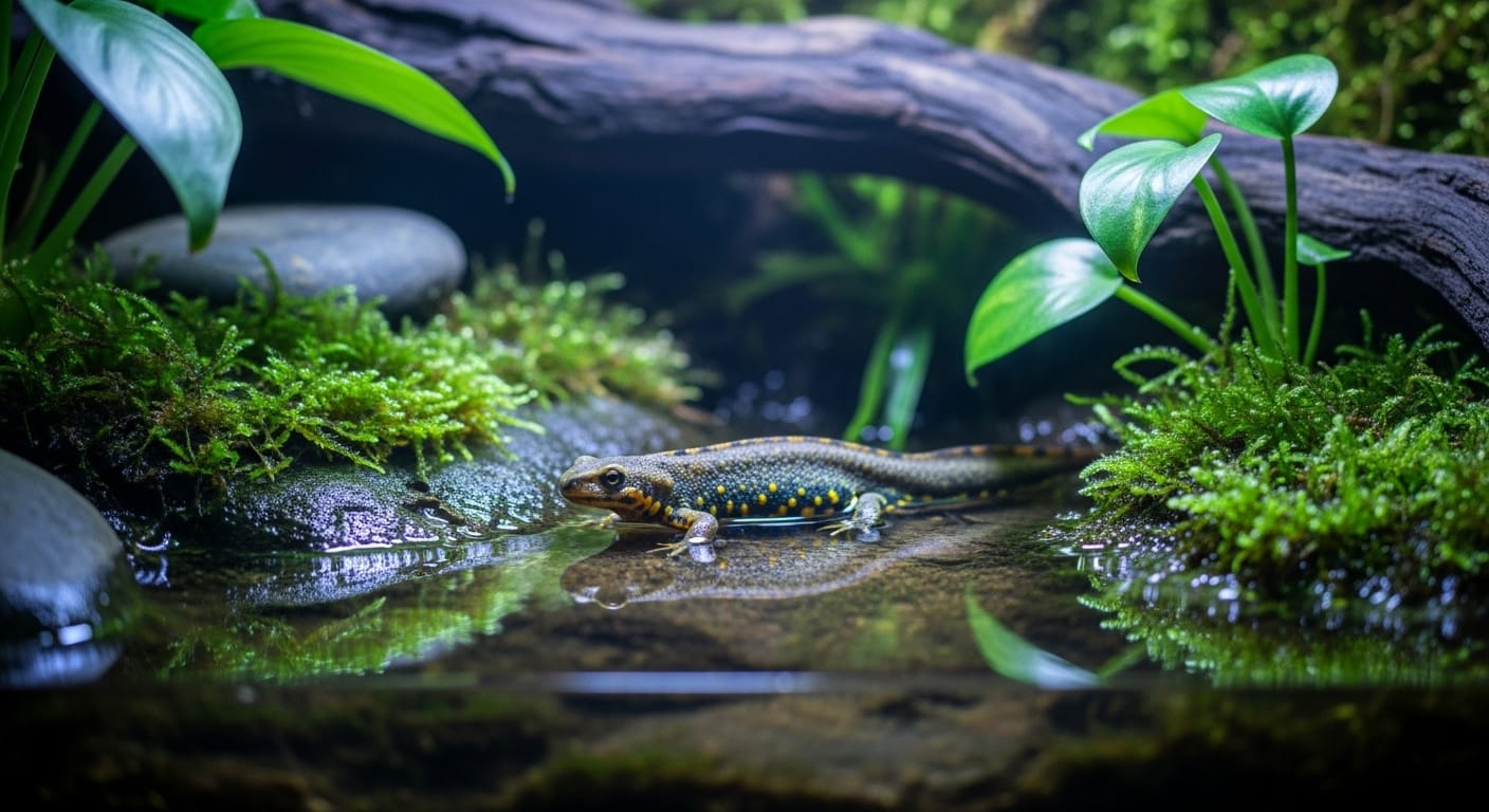 シリケンイモリの温度管理完全ガイド｜適温・季節別対策・繁殖まで徹底解説